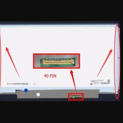 B133XW01 V0 & B133EW06 V0 & LQ133K1LD4B AUO SHARP 13.3&#039;&#039; 40Pin Led Slim Notebook LCD Ekranı