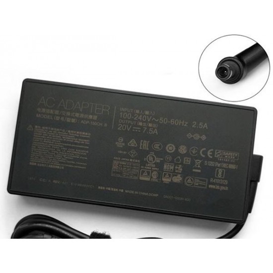 Original ASUS ROG G531GT-AL048T ADP-150CH B 150W 20V 7.5A G531GW Laptop Adaptörü Şarjı