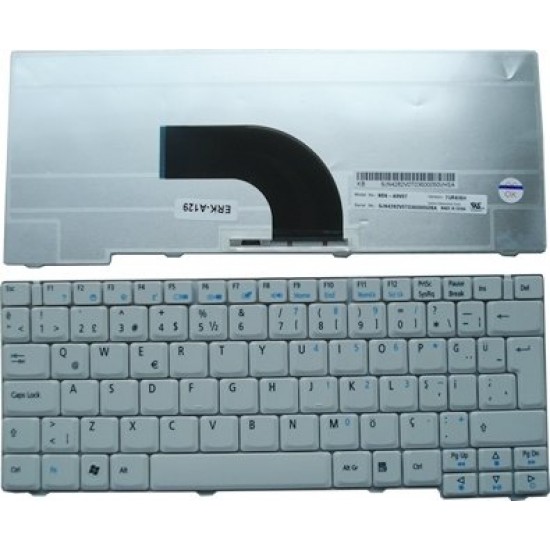 ACER TM 2920 İNG BEYAZ Notebook Klavyesi