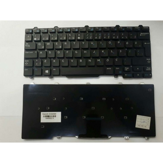 Dell Latitude E5250 E5270 E7250 Laptop Klavyesi Tuş Takımı