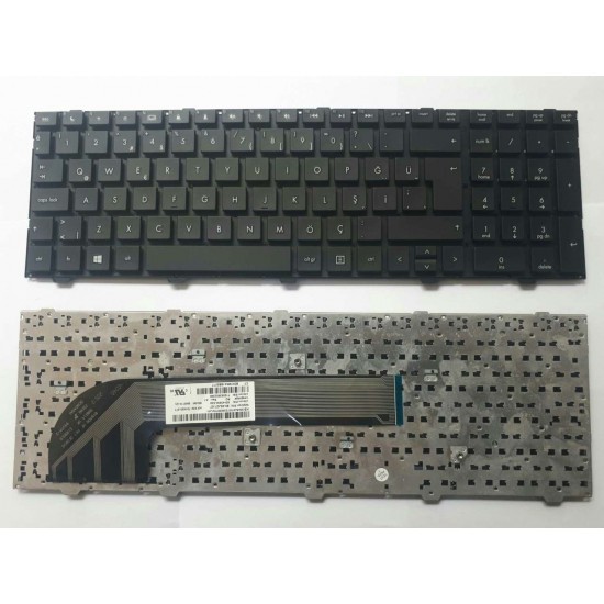 HP ProBook 4540 4540S 4545 4545S  Siyah Tuş Takımı