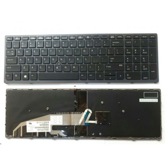 HP Zbook 15 G3 17 G3  Notebook Klavyesi