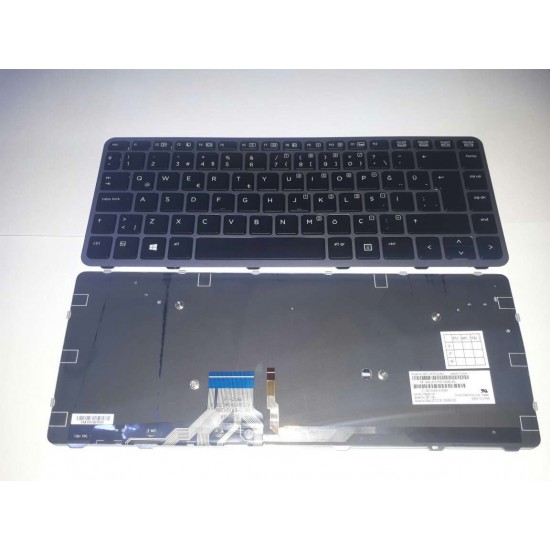 Hp EliteBook Folio 1040 g1 Laptop Klavyesi Tuş Takımı