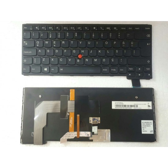 Lenovo Thinkpad S3 yoga 14 (TIP 20FY) 00HW809 notebook klavye