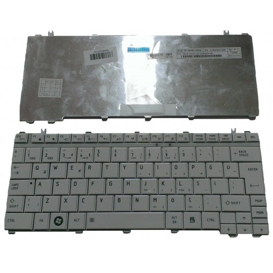 TOSHİBA U500 U505  Portege M900  T135 U400 TÜRKÇE BEYAZ Laptop Klavyesi Tuş Takımı