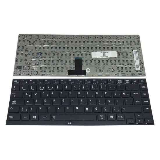 TOSHİBA R630 R700 R730 R835 R930 R935 U920T İNG SİYAH Laptop Klavyesi Tuş Takımı