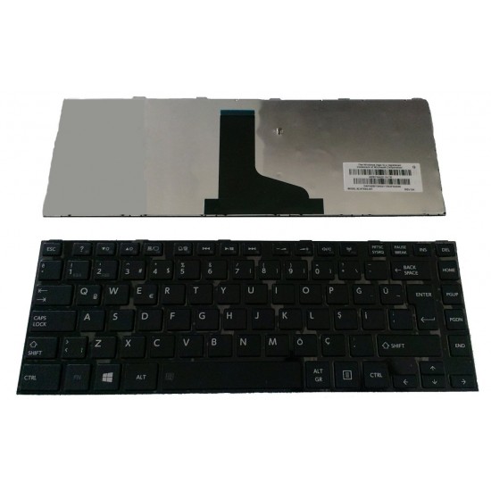 TOSHİBA C800 C840 L800 L840 C800D L830 L840-026 TR Siyah Laptop Klavyesi Tuş Takımı