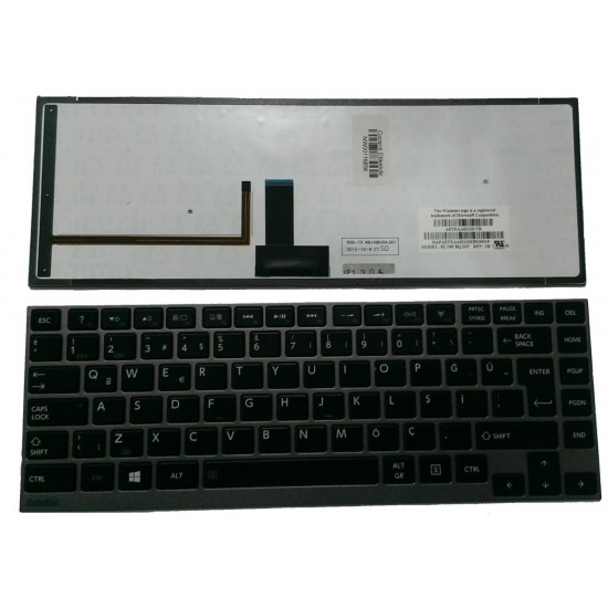 TOSHİBA U900 TR SİYAH Laptop Klavyesi Tuş Takımı