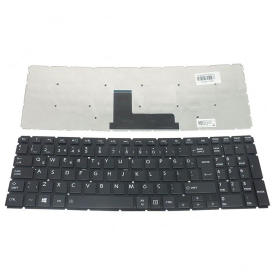 TOSHİBA L50-b L50-c L50D-C L50D-B L55DT-B L55T-B Tr SİYAH Laptop Klavyesi Tuş Takımı