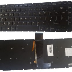 TOSHİBA L40-B L40D-B L40DT-B L40T-B TR IŞIKLI Laptop Klavyesi Tuş Takımı