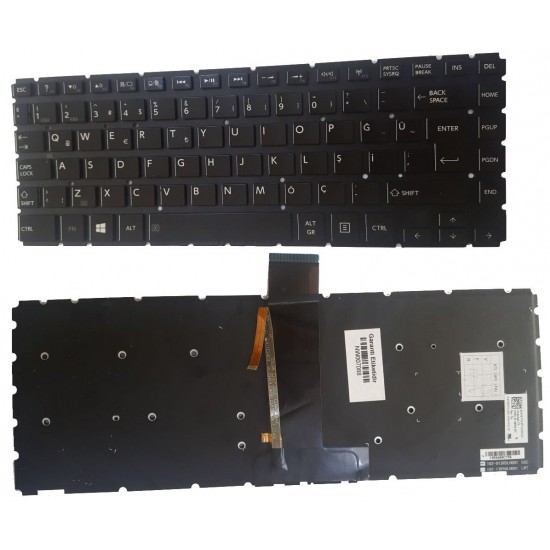 TOSHİBA L40-B L40D-B L40DT-B L40T-B TR IŞIKLI Laptop Klavyesi Tuş Takımı